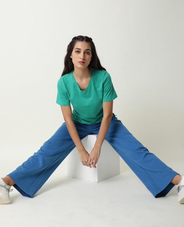 Mid Rise Ankle Length Track Pants