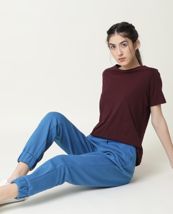 Mid Rise Ankle Length Track Pants