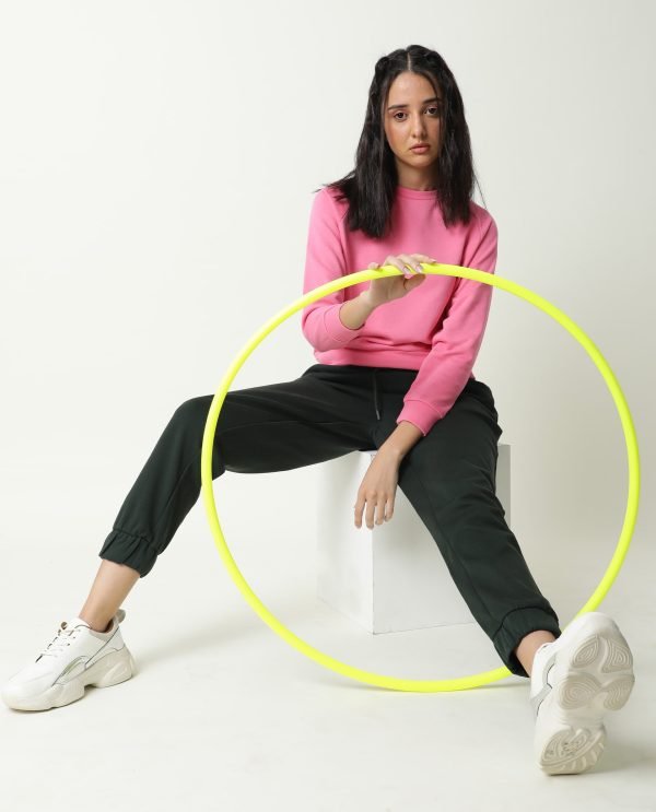 Mid Rise Ankle Length Track Pants