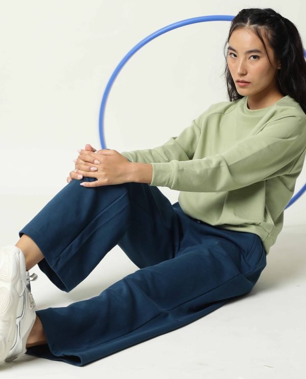 Mid Rise Ankle Length Track Pants