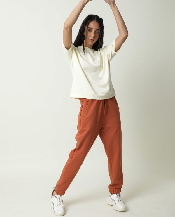 Mid Rise Ankle Length Track Pants